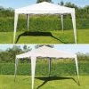 INNOV'AXE Tonnelle De Jardin Blanche 3x3m 180g/m² Oviala - Blanc -Pergola Soldes 10697411 1