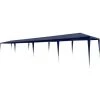 VidaXL Tente De Réception 3 X 12 M PE Bleu - Bleu -Pergola Soldes 11265399 1