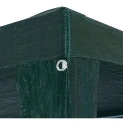 VidaXL Tente De Réception PE Vert 3 X 3 M - Vert 10 VidaXL Tente De Réception PE Vert 3 X 3 M - Vert -Pergola Soldes 11443297 4