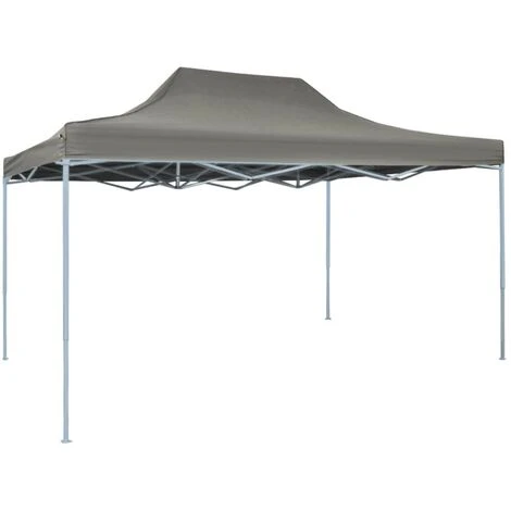 VidaXL Tente Pliable Escamotable 3 X 4,5 M Anthracite - Anthracite 3 VidaXL Tente Pliable Escamotable 3 X 4,5 M Anthracite - Anthracite