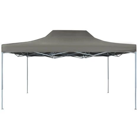 VidaXL Tente Pliable Escamotable 3 X 4,5 M Anthracite - Anthracite 4 VidaXL Tente Pliable Escamotable 3 X 4,5 M Anthracite - Anthracite – Image 2