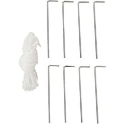 VidaXL Tente De Réception Avec 4 Parois En Maille 4 X 3 M - Blanc -Pergola Soldes 11483508 5