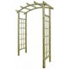 CÉMONJARDIN Arche De Jardin En Arc En Bois Traité, Jasmin -Pergola Soldes 115009 1