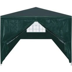 VidaXL Tente De Réception 3 X 9 M Vert - Vert 9 VidaXL Tente De Réception 3 X 9 M Vert - Vert -Pergola Soldes 11603772 3