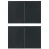 VidaXL Paroi De Tente De Réception 2pcs Fermeture éclair PE Anthracite - Anthracite 2 VidaXL Paroi De Tente De Réception 2pcs Fermeture éclair PE Anthracite - Anthracite -Pergola Soldes 11643737 1