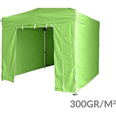 GREADEN Pack 4 CÔTÉS ( SANS STRUCTURE ) - VERT - 3 MURS PLEINS AVEC UNE PORTE 300G/M2 POLYESTER ENDUCTION PVC 3X3M GAMME 40MM 3 GREADEN Pack 4 CÔTÉS ( SANS STRUCTURE ) - VERT - 3 MURS PLEINS AVEC UNE PORTE 300G/M2 POLYESTER ENDUCTION PVC 3X3M GAMME 40MM