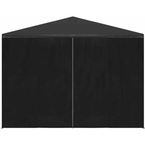 VidaXL Tente De Réception 3 X 3 M Anthracite - Anthracite 4 VidaXL Tente De Réception 3 X 3 M Anthracite - Anthracite – Image 2