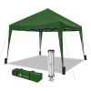 VOUNOT Tonnelle De Jardin 3x3m Pliable Verte Avec Sac De Transport -Pergola Soldes 11717456 1