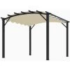 Habrita Pergola Structure Mixte 11,22 M2 - Toile Couleur écru 1 Habrita Pergola Structure Mixte 11,22 M2 - Toile Couleur écru -Pergola Soldes 11754633 1