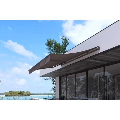 CONCEPT-USINE Adro - Store Banne Taupe 3m X 2m - Taupe 6 CONCEPT-USINE Adro - Store Banne Taupe 3m X 2m - Taupe – Image 4