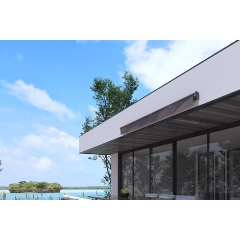 CONCEPT-USINE Adro - Store Banne Taupe 3m X 2m - Taupe 7 CONCEPT-USINE Adro - Store Banne Taupe 3m X 2m - Taupe – Image 5