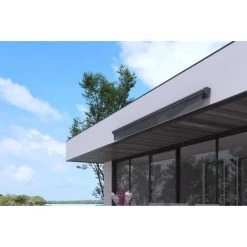 CONCEPT-USINE Store Banne Motirisé 3 X 2,5 M Gris Polyester LOZIO - Gris -Pergola Soldes 12227977 4