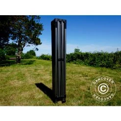 DANCOVER Tente Pliante Chapiteau Pliable Tonnelle Pliante Barnum Pliant FleXtents Basic V.3, 4x4m Blanc - Blanc -Pergola Soldes 12729241 3