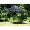 DANCOVER Tente Pliante Chapiteau Pliable Tonnelle Pliante Barnum Pliant FleXtents PRO 3x3m Noir - Noir