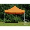 DANCOVER Tente Pliante Chapiteau Pliable Tonnelle Pliante Barnum Pliant FleXtents PRO 3x3m Orange - Orange -Pergola Soldes 12729288 1