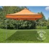 DANCOVER Tente Pliante Chapiteau Pliable Tonnelle Pliante Barnum Pliant FleXtents PRO, Tente De Chantier 3x3m Orange Réfléchissant - Orange -Pergola Soldes 12729366 1