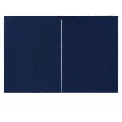 VidaXL Paroi De Tente De Réception 2pcs Avec Fermeture éclair PE Bleu - Bleu -Pergola Soldes 12823835 2