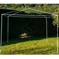 Tente De Réception Couleur Taupe 3x3m Werkapro -Pergola Soldes 12872451 3