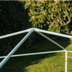 Tente De Réception Couleur Taupe 3x3m Werkapro -Pergola Soldes 12872451 5