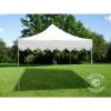 DANCOVER Tente Pliante Chapiteau Pliable Tonnelle Pliante Barnum Pliant FleXtents PRO "Morocco" 3x3m Blanc - Blanc -Pergola Soldes 12978337 1