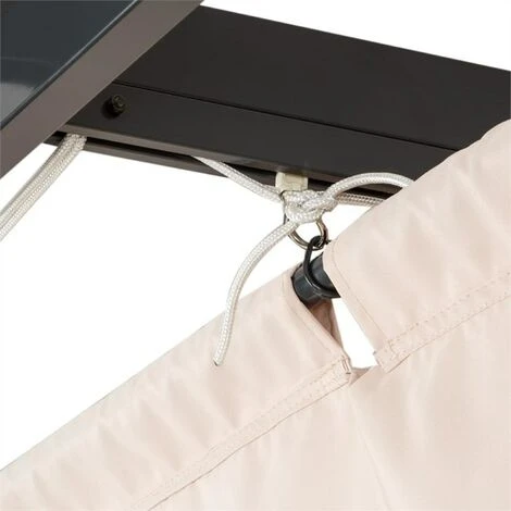 Blumfeldt Pantheon Roof Toit De Rechange Pour Pergola De Jardin 3 X 6 M Beige 6 Blumfeldt Pantheon Roof Toit De Rechange Pour Pergola De Jardin 3 X 6 M Beige – Image 4