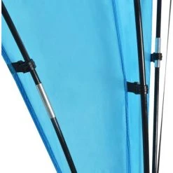 VidaXL Arceau De Tente De Réception 450x450x265 Cm Bleu Clair - Bleu -Pergola Soldes 13197128 4