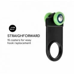 Blumfeldt Kit De Roulettes | Crochets Coulissants De Rechange Pour Protection Solaire | 15 Pièces -Pergola Soldes 13733550 3