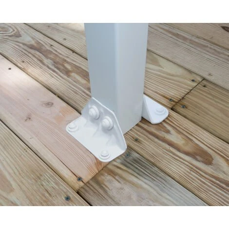 Palram - Canopia | Pergola Olympia 3X5.5 Blanche 5 Palram - Canopia | Pergola Olympia 3X5.5 Blanche – Image 3