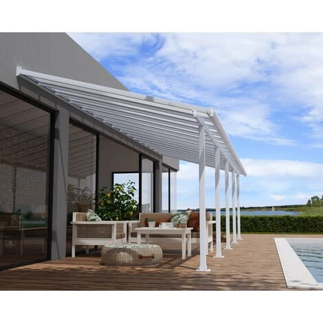 Palram - Canopia | Pergola Olympia 3X9.8 Blanche 3 Palram - Canopia | Pergola Olympia 3X9.8 Blanche