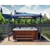 Palram - Canopia | Tonnelle De Jardin Palermo 3X3 Grise -Pergola Soldes 13736205 1