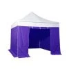INTEROUGE Stand Pliant Les Acidulés Pack Complet 3x3m Acier 32mm Bâche Polyester 300g/m² étanche Violet -Pergola Soldes 14021087 1