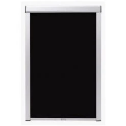 VIDAXL Store Occultant Roulant Noir MK08 - Habillages De Fenêtre - Stores Vénitiens Et Stores En Toile - Noir - Noir -Pergola Soldes 14265116 3