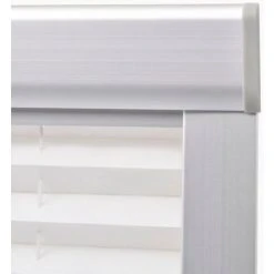 VIDAXL Store Plissé Blanc MK08 - Décorations - Habillages De Fenêtre - Stores Vénitiens Et Stores En Toile - Blanc - Blanc -Pergola Soldes 14265149 5