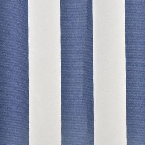 VIDAXL Toile D'auvent Bleu Et Blanc 336x246 Cm - Pelouses Et Jardins - Vie En Extérieur - Stores Extérieurs - Bleu - Bleu 4 VIDAXL Toile D'auvent Bleu Et Blanc 336x246 Cm - Pelouses Et Jardins - Vie En Extérieur - Stores Extérieurs - Bleu - Bleu – Image 2