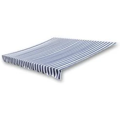 VIDAXL Toile D'auvent Bleu Et Blanc 481 X 296 Cm - Pelouses Et Jardins - Vie En Extérieur - Stores Extérieurs - Bleu - Bleu 8 VIDAXL Toile D'auvent Bleu Et Blanc 481 X 296 Cm - Pelouses Et Jardins - Vie En Extérieur - Stores Extérieurs - Bleu - Bleu -Pergola Soldes 14269870 3