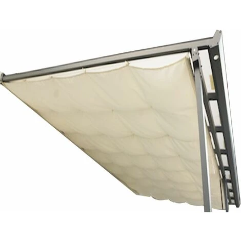 Habrita Rideau D'ombrage Pour Toit Terasse 2,85 X 5,00 M - 14,25 M2 3 Habrita Rideau D'ombrage Pour Toit Terasse 2,85 X 5,00 M - 14,25 M2