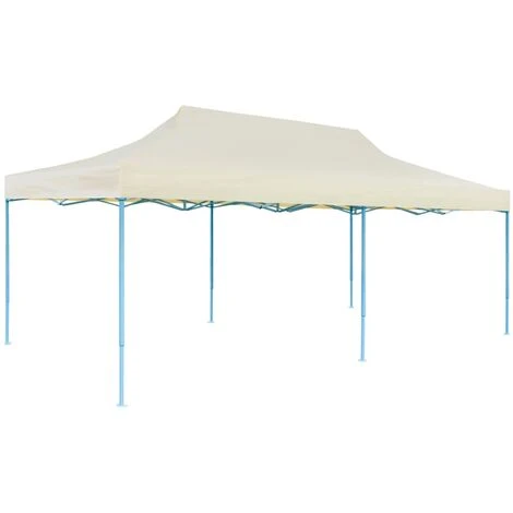 Tente De Réception Pliable 3 X 6 M Crème VidaXL - Crème 6 Tente De Réception Pliable 3 X 6 M Crème VidaXL - Crème – Image 4