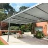 DIRECT FILET Toile D'ombrage Perméable De 5x3m à Tendre Sur Structure Pergola | Gris Platine -Pergola Soldes 14832533 1