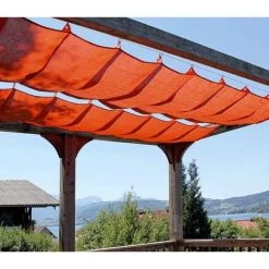 DIRECT FILET Store De Pergola 2x3 Perméable | Terracotta - Oui -Pergola Soldes 14832801 5