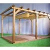DIRECT FILET Store De Pergola 3x4 Perméable | Anthracite - Non -Pergola Soldes 14832812 1
