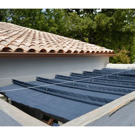 DIRECT FILET Store De Pergola 3x4 Perméable | Anthracite - Non 4 DIRECT FILET Store De Pergola 3x4 Perméable | Anthracite - Non – Image 2