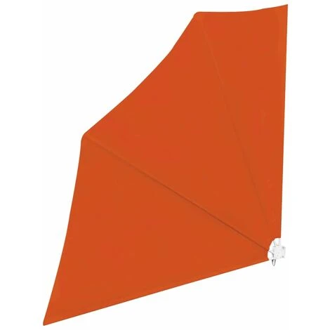 Auvent Latéral Pliable De Balcon Terre Cuite 140x140 Cm VidaXL 4 Auvent Latéral Pliable De Balcon Terre Cuite 140x140 Cm VidaXL – Image 2