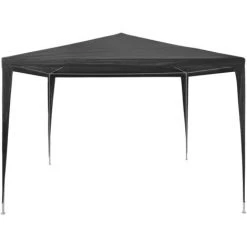 VidaXL Tente De Reception 3 X 3 M PE Anthracite -Pergola Soldes 15117685 5