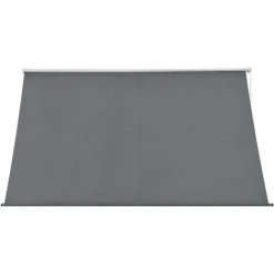 Brise-soleil Malage Rétractable Structure En Acier 150 X 120 Cm Gris [pro.tec] -Pergola Soldes 16436408 4