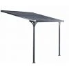 Pergola Gardiun Elliot - 9,5 M² 314x300x225/270 Cm Aluminium Et Polycarbonate