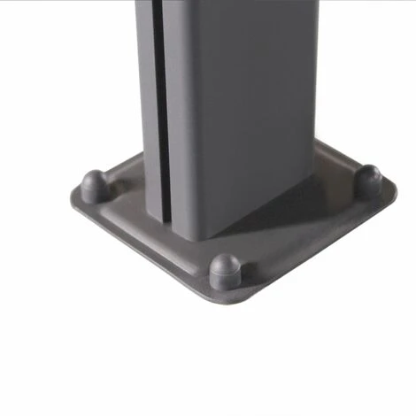 Pergola Gardiun Elliot - 15 M² 495x300x225/270 Cm Aluminium Et Polycarbonate 5 Pergola Gardiun Elliot - 15 M² 495x300x225/270 Cm Aluminium Et Polycarbonate – Image 3