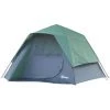 Outsunny Tente Pop Up Montage Instantané - Tente De Camping Familiale 3 Pers. - Grande Porte + 3 Fenêtres - Dim. 2,5L X 1,94l X 1,6H M Fibre Verre Polyester Oxford Bleu Vert - Vert -Pergola Soldes 17615694 1