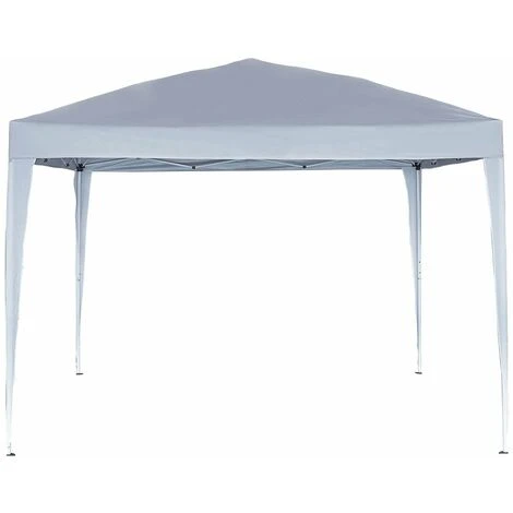 HABITAT ET JARDIN Tonnelle De Jardin Pliante "Svetlana 3" - 9 M² - 3 X 3 M - Blanc - Blanc. 5 HABITAT ET JARDIN Tonnelle De Jardin Pliante "Svetlana 3" - 9 M² - 3 X 3 M - Blanc - Blanc. – Image 3