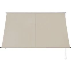 Brise-soleil Malage Rétractable Structure En Acier 150 X 120 Cm Sable [pro.tec] -Pergola Soldes 17900745 4