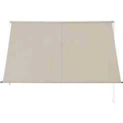 Brise-soleil Malage Rétractable Structure En Acier 350 X 120 Cm Sable [pro.tec] -Pergola Soldes 17900748 4